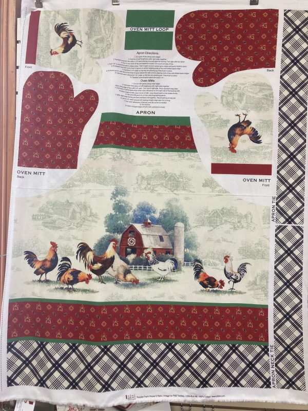 Rooster Farm House panel